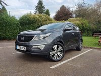 USED 2015 15 KIA SPORTAGE 1.7 CRDI 3 SAT NAV ISG 5d 114 BHP Pan Roof+ Ulez Compliant
