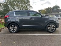 USED 2015 15 KIA SPORTAGE 1.7 CRDI 3 SAT NAV ISG 5d 114 BHP Pan Roof+ Ulez Compliant