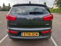 USED 2015 15 KIA SPORTAGE 1.7 CRDI 3 SAT NAV ISG 5d 114 BHP Pan Roof+ Ulez Compliant