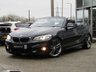 USED 2015 15 BMW 2 SERIES 2.0 220D M SPORT 2d 188 BHP Finished in BLACK SAPPHIRE with contrasting BLACK HEATED LEATHER trim. If you are looking for a medium sized convertible with that spacious feel and enjoy driving then look no further. This well built and solid car has features that include SAT NAV, FULL HEATED LEATHER, HARMON KARDON, 18" Alloys, DAB, B/Tooth, Front and Rear Park sensors, Cruise and much more. Dealer serviced at 18793 miles, 46451 miles, 61301 miles, 70969 miles and at 75979 miles. Comes With 12 Months MOT