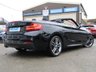 USED 2015 15 BMW 2 SERIES 2.0 220D M SPORT 2d 188 BHP Finished in BLACK SAPPHIRE with contrasting BLACK HEATED LEATHER trim. If you are looking for a medium sized convertible with that spacious feel and enjoy driving then look no further. This well built and solid car has features that include SAT NAV, FULL HEATED LEATHER, HARMON KARDON, 18" Alloys, DAB, B/Tooth, Front and Rear Park sensors, Cruise and much more. Dealer serviced at 18793 miles, 46451 miles, 61301 miles, 70969 miles and at 75979 miles. Comes With 12 Months MOT
