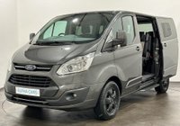 USED 2017 17 FORD TOURNEO CUSTOM 2.0 310 TITANIUM TDCI 5d 168 BHP 9 Seater Wide Seats