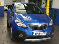 USED 2016 16 VAUXHALL MOKKA 1.6 TECH LINE S/S 5d 114 BHP SAT NAV CRUISE CONTROL PARK SENSORS 1 OWNER EXCELLENT SERVICE HISTORY