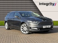 USED 2018 68 FORD MONDEO 2.0 VIGNALE TDCI 5d 177 BHP SYNC 3 NAVIGATION SYSTEM WITH 8" COLOUR SCREEN - BLUETOOTH HANDSFREE - BLIND SPOT INFORMATION SYSTEM - USB INPUT - SONY DAB AUDIO SYSTEM - FRONT AND REAR PARK ASSIST -  KEYLESS ENTRY