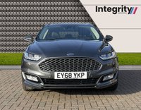 USED 2018 68 FORD MONDEO 2.0 VIGNALE TDCI 5d 177 BHP SYNC 3 NAVIGATION SYSTEM WITH 8" COLOUR SCREEN - BLUETOOTH HANDSFREE - BLIND SPOT INFORMATION SYSTEM - USB INPUT - SONY DAB AUDIO SYSTEM - FRONT AND REAR PARK ASSIST -  KEYLESS ENTRY