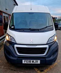 USED 2018 18 PEUGEOT BOXER 2.0 BLUE HDI 335 L3H2 PROFESSIONAL P/V 130 BHP EURO 6, ULEZ COMPLIANT