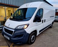 USED 2018 18 PEUGEOT BOXER 2.0 BLUE HDI 335 L3H2 PROFESSIONAL P/V 130 BHP EURO 6, ULEZ COMPLIANT