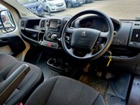 USED 2018 18 PEUGEOT BOXER 2.0 BLUE HDI 335 L3H2 PROFESSIONAL P/V 130 BHP EURO 6, ULEZ COMPLIANT