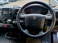 USED 2018 18 PEUGEOT BOXER 2.0 BLUE HDI 335 L3H2 PROFESSIONAL P/V 130 BHP EURO 6, ULEZ COMPLIANT