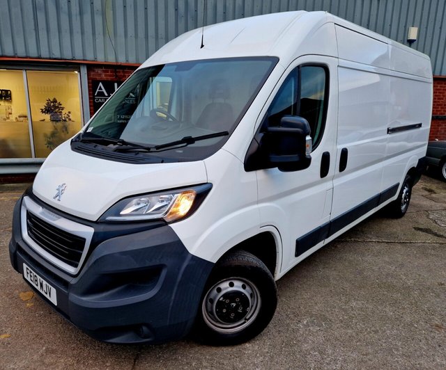 2018 18 Peugeot Boxer 2.0 BLUE HDI 335 L3H2 PROFESSIONAL P/V 130 BHP