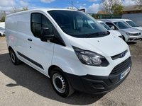 USED 2017 67 FORD TRANSIT CUSTOM 2.0 340 LR P/V 129 BHP AIR CON - BIG PAYLOAD 3400 gvw