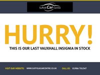 USED 2015 64 VAUXHALL INSIGNIA 2.0 ELITE NAV CDTI ECOFLEX S/S 5d 138 BHP www.suffolkcarcentre.co.uk - Located at Ilketshall