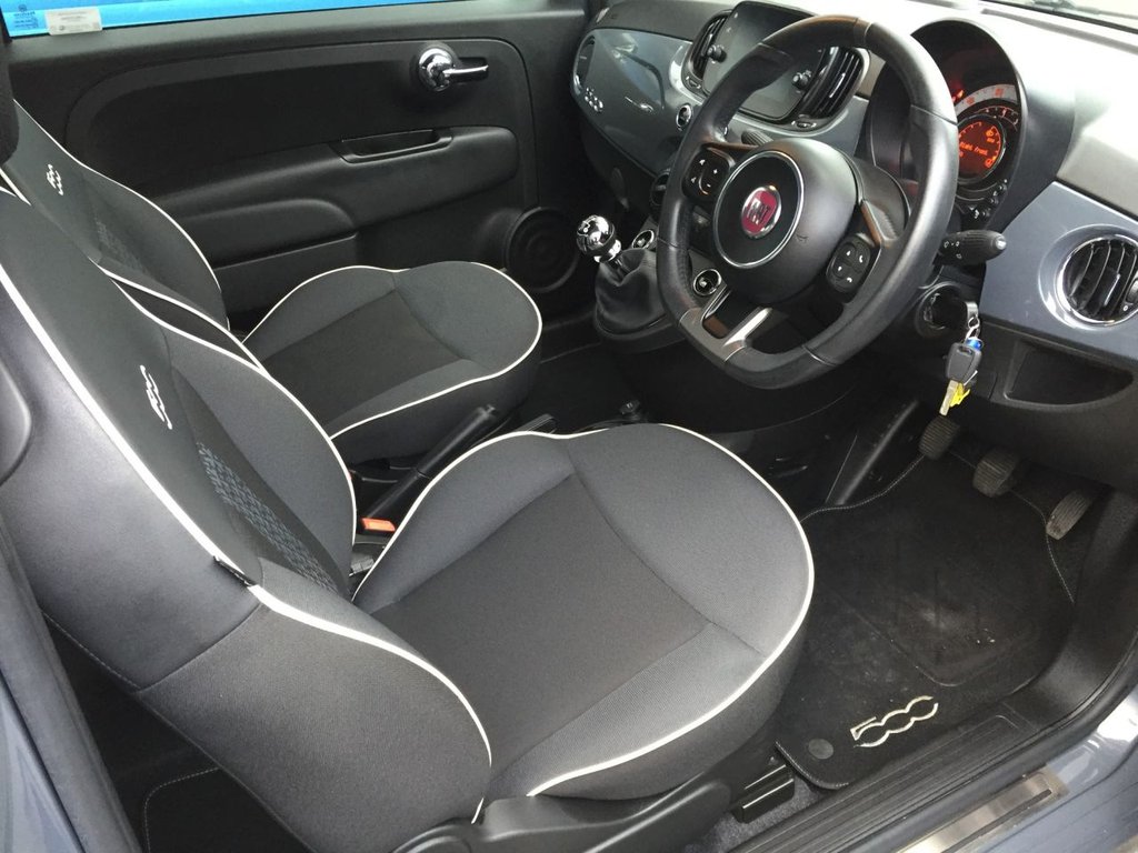 USED 2019 69 FIAT 500 0.9 TWINAIR SPORT 3d 85 BHP 30000 MILES DAB AUDIO