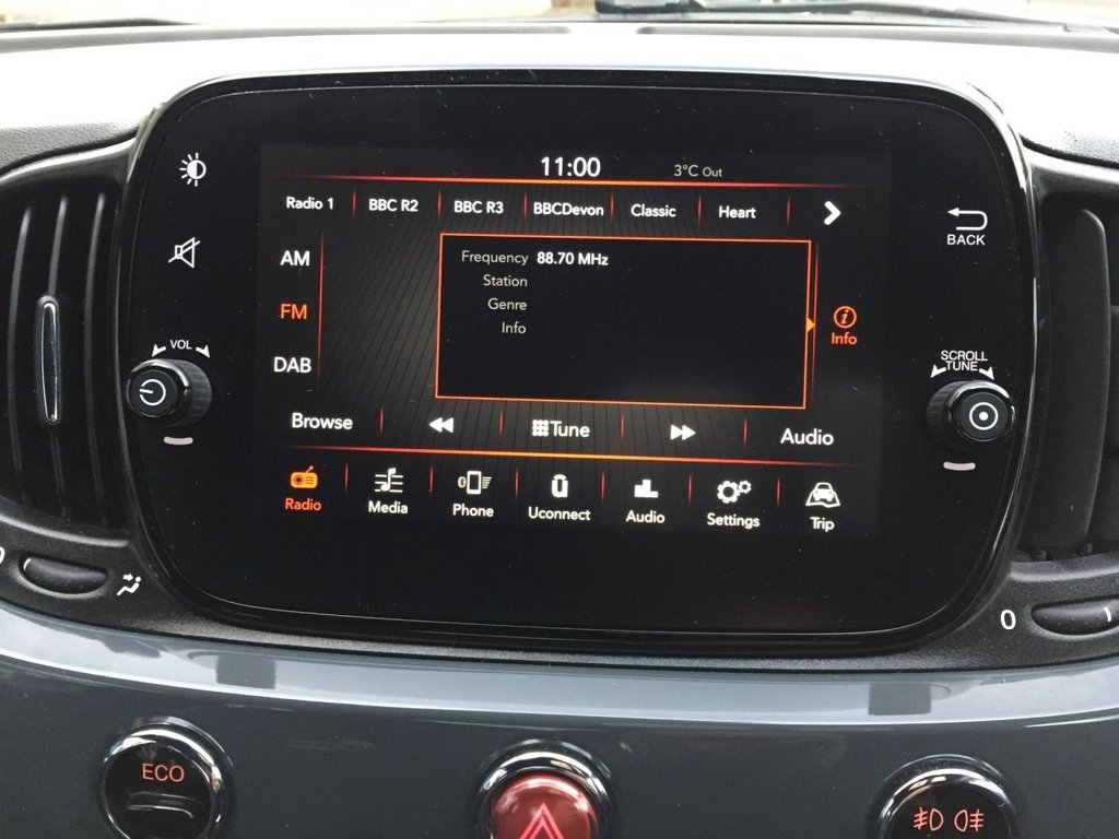 USED 2019 69 FIAT 500 0.9 TWINAIR SPORT 3d 85 BHP 30000 MILES DAB AUDIO