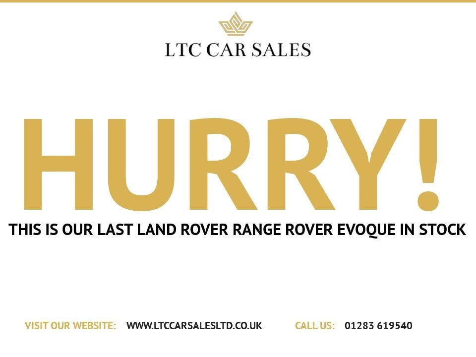 USED 2019 19 LAND ROVER RANGE ROVER EVOQUE 2.0 SE MHEV 5d 178 BHP FINANCE AVAILABLE, GREAT SPEC