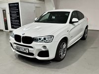 USED 2018 67 BMW X4 2.0 XDRIVE20D M SPORT 4d 188 BHP PARK ASSIST+SATNAV+WINTER PACK