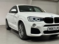 USED 2018 67 BMW X4 2.0 XDRIVE20D M SPORT 4d 188 BHP PARK ASSIST+SATNAV+WINTER PACK