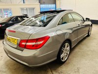 USED 2012 62 MERCEDES-BENZ E-CLASS 2.1 E250 CDi BLUEEFFICIENCY S/S AMG SPORT 2 DOOR 204 BHP PANORAMIC SUNROOF + MORE