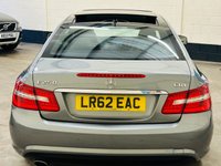 USED 2012 62 MERCEDES-BENZ E-CLASS 2.1 E250 CDi BLUEEFFICIENCY S/S AMG SPORT 2 DOOR 204 BHP PANORAMIC SUNROOF + MORE