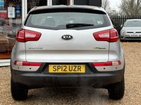 USED 2012 12 KIA SPORTAGE 1.7 CRDI 1 5d 114 BHP HUGE SPEC + CRUISE CONTROL + BLUETOOTH + PRIVACY GLASS + ALLOY WHEELS + 6 MONTHS NATIONWIDE WARRANTY + FINANCE AVAILABLE