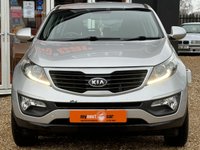 USED 2012 12 KIA SPORTAGE 1.7 CRDI 1 5d 114 BHP HUGE SPEC + CRUISE CONTROL + BLUETOOTH + PRIVACY GLASS + ALLOY WHEELS + 6 MONTHS NATIONWIDE WARRANTY + FINANCE AVAILABLE