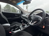 USED 2012 12 KIA SPORTAGE 1.7 CRDI 1 5d 114 BHP HUGE SPEC + CRUISE CONTROL + BLUETOOTH + PRIVACY GLASS + ALLOY WHEELS + 6 MONTHS NATIONWIDE WARRANTY + FINANCE AVAILABLE