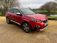 USED 2017 17 PEUGEOT 3008 2.0 BLUEHDI S/S GT 5d 180 BHP Top Specification GT Line Low Miles