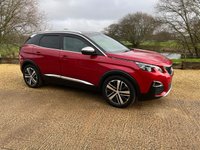 USED 2017 17 PEUGEOT 3008 2.0 BLUEHDI S/S GT 5d 180 BHP Top Specification GT Line Low Miles