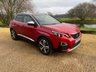 USED 2017 17 PEUGEOT 3008 2.0 BLUEHDI S/S GT 5d 180 BHP Top Specification GT Line Low Miles