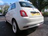 USED 2018 18 FIAT 500 1.2 ANNIVERSARIO 3d 69 BHP *SPECIAL EDITION* Only 11,565 miles from new by One Private Owner, Full Fiat Main Dealer Service History + Just Serviced, MOT until April 2025, Great fuel economy! Low Insurance Group!