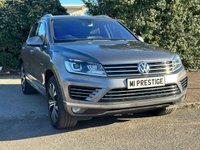 USED 2016 16 VOLKSWAGEN TOUAREG 3.0 V6 R-LINE TDI BLUEMOTION TECHNOLOGY 5d 262 BHP LEATHER-SATNAV-FSH