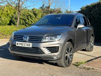 USED 2016 16 VOLKSWAGEN TOUAREG 3.0 V6 R-LINE TDI BLUEMOTION TECHNOLOGY 5d 262 BHP LEATHER-SATNAV-FSH