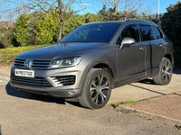USED 2016 16 VOLKSWAGEN TOUAREG 3.0 V6 R-LINE TDI BLUEMOTION TECHNOLOGY 5d 262 BHP LEATHER-SATNAV-FSH