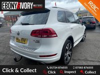 USED 2014 14 VOLKSWAGEN TOUAREG 3.0 V6 R-LINE TDI BLUEMOTION TECHNOLOGY 5d 202 BHP FULL SERVICE HISTORY, 2 KEYS, BOOK PACK, FRESH SERVICE + 12M MOT WITHIN THE SALE