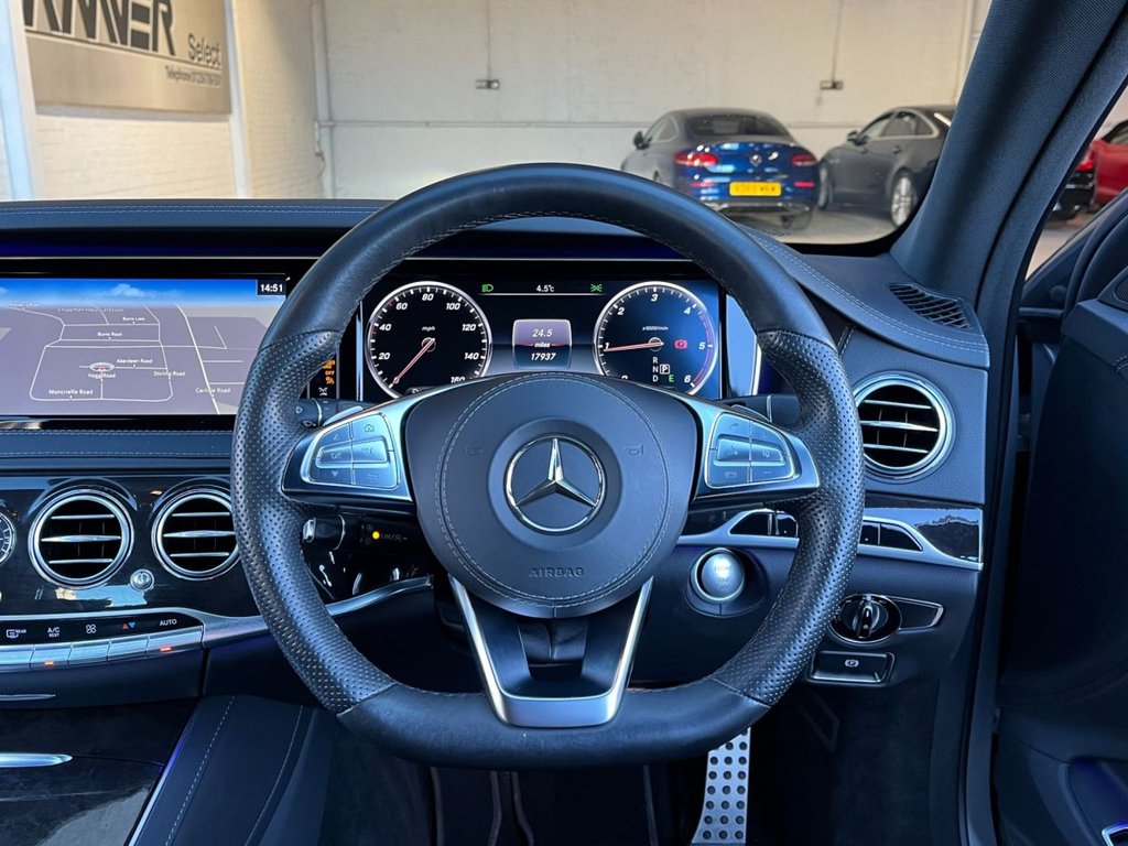 USED 2016 66 MERCEDES-BENZ S-CLASS 3.0 S 350 D AMG LINE 4d 255 BHP 
