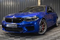 USED 2020 20 BMW M5 4.4 M5 COMPETITION 4d 617 BHP TAN INTERIOR, HUGE SPEC, REAR ENTERTAINMENT, COMFORT PACK, DRIVE ASSIST PACK, PARK PACK, CARBON SPOILER AND DIFFUSER, 12 MONTH WARRANTY
