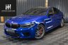 USED 2020 20 BMW M5 4.4 M5 COMPETITION 4d 617 BHP TAN INTERIOR, HUGE SPEC, REAR ENTERTAINMENT, COMFORT PACK, DRIVE ASSIST PACK, PARK PACK, CARBON SPOILER AND DIFFUSER, 12 MONTH WARRANTY