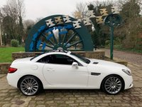 USED 2017 67 MERCEDES-BENZ SLC 2.0 SLC 200 AMG LINE 2d 181 BHP 2017/67reg MERCEDES SLC 200 AMG-LINE ROADSTER/CONVERTIBLE - AUTOMATIC PADDLE SHIFT GEARBOX - 1 LADY OWNER FROM BRAND NEW - VERY LOW MILES WITH HISTORY - FREE 12 MONTHS WARRANTY / BREAKDOWN RECOVERY INCLUDED - BIG SPEC - HEATED LEATHER / AIR-SCARF NECK HEATING - 18 INCH AMG ALLOYS