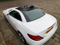 USED 2017 67 MERCEDES-BENZ SLC 2.0 SLC 200 AMG LINE 2d 181 BHP 2017/67reg MERCEDES SLC 200 AMG-LINE ROADSTER/CONVERTIBLE - AUTOMATIC PADDLE SHIFT GEARBOX - 1 LADY OWNER FROM BRAND NEW - VERY LOW MILES WITH HISTORY - FREE 12 MONTHS WARRANTY / BREAKDOWN RECOVERY INCLUDED - BIG SPEC - HEATED LEATHER / AIR-SCARF NECK HEATING - 18 INCH AMG ALLOYS