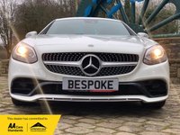 USED 2017 67 MERCEDES-BENZ SLC 2.0 SLC 200 AMG LINE 2d 181 BHP 2017/67reg MERCEDES SLC 200 AMG-LINE ROADSTER/CONVERTIBLE - AUTOMATIC PADDLE SHIFT GEARBOX - 1 LADY OWNER FROM BRAND NEW - VERY LOW MILES WITH HISTORY - FREE 12 MONTHS WARRANTY / BREAKDOWN RECOVERY INCLUDED - BIG SPEC - HEATED LEATHER / AIR-SCARF NECK HEATING - 18 INCH AMG ALLOYS