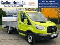 USED 2016 66 FORD TRANSIT 2.2 350 TDCi L2 BEAVERTAIL-DROPSIDE-PLANT-GARDENER  BEAVERTAIL