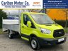 USED 2016 66 FORD TRANSIT 2.2 350 TDCi L2 BEAVERTAIL-DROPSIDE-PLANT-GARDENER  BEAVERTAIL
