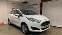 USED 2014 63 FORD FIESTA 1.0 ZETEC 5d 79 BHP LOW RATE FINANCE AVAILABLE +  FREE12 MONTH RAC MEMBERSHIP + RAC PLATINUM WARRANTY INCLUDED