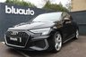 USED 2020 S AUDI A3 1.5 SPORTBACK TFSI S LINE MHEV 5d 148 BHP Apple Carplay & Android Auto, Full Black Leather, Heated Front Seats, Rear Parking Camera, Bang & Olufsen Sound System