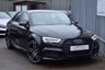 USED 2017 67 AUDI A3 2.0 TFSI QUATTRO BLACK EDITION 4d 188 BHP VIRTUAL DASH - B&O SOUND - 19" - ELECTRIC SEATS - CRUISE CONTROL