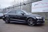 USED 2017 67 AUDI A3 2.0 TFSI QUATTRO BLACK EDITION 4d 188 BHP VIRTUAL DASH - B&O SOUND - 19" - ELECTRIC SEATS - CRUISE CONTROL