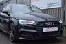 USED 2017 67 AUDI A3 2.0 TFSI QUATTRO BLACK EDITION 4d 188 BHP VIRTUAL DASH - B&O SOUND - 19" - ELECTRIC SEATS - CRUISE CONTROL