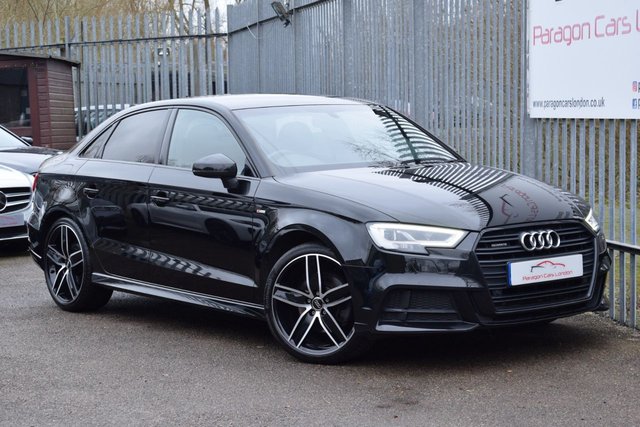 2017 67 Audi A3 2.0 TFSI QUATTRO BLACK EDITION 4d 188 BHP