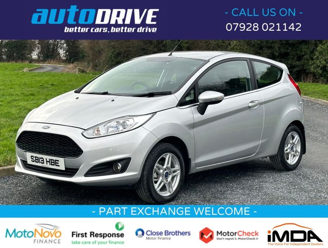 2013 13 Ford Fiesta 1.2 ZETEC 3d 81 BHP
