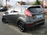 USED 2016 65 FORD FIESTA 1.0 TITANIUM 5d 99 BHP Finished in MAGNETIC GREY Metallic with contrasting GREY Cloth interior trim. This Fiesta is a small car that you can really enjoy driving. Economical and cheap to run, stylish to look at and some great features. ZERO Road Tax with DAB radio, B/Tooth, Alloys, Cruise Control, Power folding door mirrors, Climate and much more, makes this a must for the first time driver or small family. Dealer serviced at 24051 miles, 34660 miles, 70683 miles and at 84487 miles.